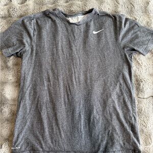 Nike Dri-FIT Heather Gray Tee